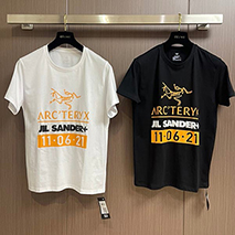 ジルサンダー スーパーコピー x アークテリクス リフレクティブ コラボTシャツ 男女兼用 Jiv24798