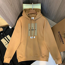 バーバリー 偽物 ロゴプリント コットン フーディー Baz92740