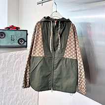 グッチ スーパーコピー GGコットンキャンバス ジップジャケット gup74509