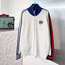 アディダス×グッチ スーパーコピー コラボ ヴィスコース ジップアップジャケット gul87102