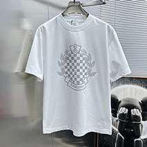 バーバリー 偽物 Globe グラフィック Tシャツ Bak72405