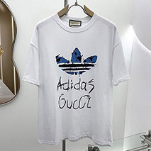 adidas x グッチ コピー コットン Tシャツ gui13594