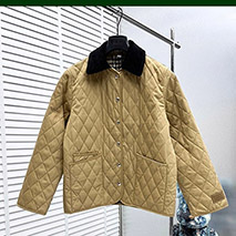 バーバリー コピー リバーシブル Vintage Check キルテッドジャケット Bas75335