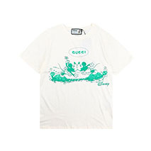 グッチ スーパーコピー コットン Tシャツ 半袖 ロゴ gup75443