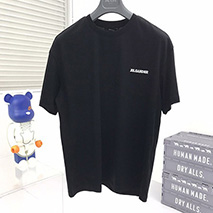 ジルサンダー コピー ロゴTシャツ 半袖 ブラック Jiy35542