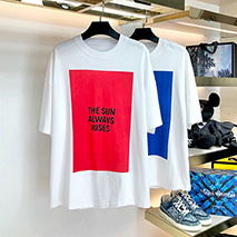 ジルサンダー コピー Tシャツ ロゴ プリント コットン 送関込み 2色 Jib98301