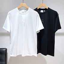 バーバリー 偽物 チェックEKD コットンTシャツ 2色 Bah91061