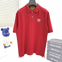 グッチ スーパーコピー ×アディダス コットンピケポロシャツ gue24788