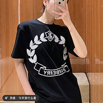 バーバリー スーパーコピー Tシャツ ブラック Baj45687