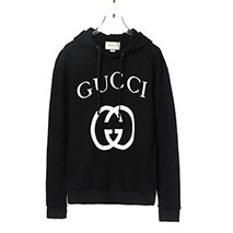 グッチ 偽物 インターロッキング G ロゴ パーカー gut69646