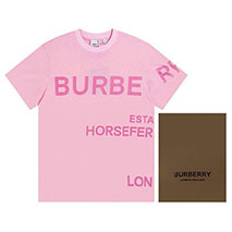 バーバリー 偽物 ホースフェリープリント Tシャツ Bar89985