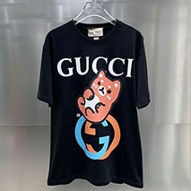 グッチ スーパーコピー ×Kawaii キャットプリント Tシャツ guw06752
