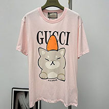 グッチ 偽物 ×Kawaii キャットプリント Tシャツ gus26464