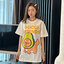グッチ 偽物 ×Kawaii キャットプリント Tシャツ gum95166