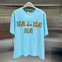 グッチ 偽物 さくらんぼ コットン Tシャツ gum32967