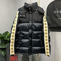 グッチ 偽物 GGコットン キャンバス ダウンジャケット guj38675