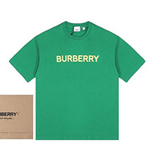 バーバリー 偽物 ロゴ オーバーサイズTシャツ Baf08744
