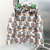 グッチ コピー ノースフェイス コラボ GGロゴ ダウン ジャケット gut52778