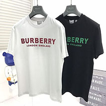 バーバリー 偽物 ロゴコットンオーバーサイズTシャツ 2色 Bax06236