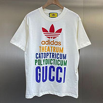 アディダス グッチ スーパーコピー コットンジャージー Tシャツ 半袖 gux61533