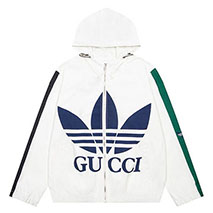 アディダス グッチ スーパーコピー トレフォイル プリント ジャケット gue03843