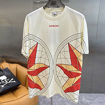 バーバリー コピー ロゴ オーバーサイズTシャツ Bac40044