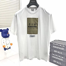 バーバリー コピー ラベルアップリケ コットン Tシャツ Bak09233