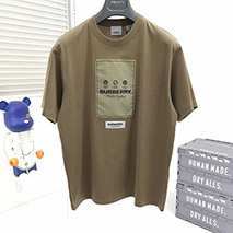 バーバリー コピー ラベルアップリケ コットン Tシャツ 80571211