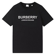 バーバリー スーパーコピー Tシャツ クルーネック 半袖 ロゴ Bad19467