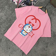 グッチ 偽物 xドラえもん コラボ オーバーサイズ Tシャツ guu30014