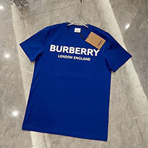 バーバリー 偽物 Tシャツ クルーネック 半袖 ロゴ Bas02601
