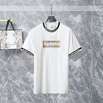 シュプリーム × バーバリー コピー ボックスロゴ Tシャツ Bar68239