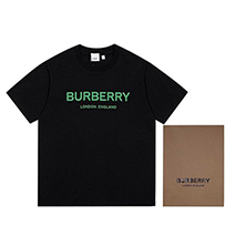バーバリー 偽物 Tシャツ クルーネック 半袖 ロゴ Bar88485