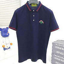 アディダス x グッチ コピー コットン ポロシャツ guo53394