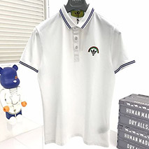 アディダス x グッチ コピー コットン ポロシャツ guh66741