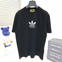 アディダス×グッチ スーパーコピー コットンジャージー Tシャツ guu65906