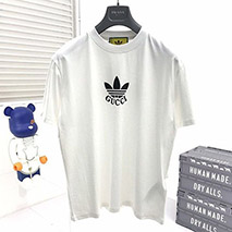 アディダス×グッチ 偽物 コットンジャージー Tシャツ gua47710