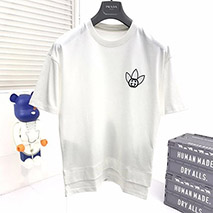 グッチ コピー ×アディダス トレフォイルプリントTシャツ guq88525