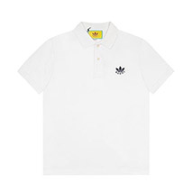 アディダス x グッチ 偽物 トレフォイルプリントTシャツ 692114XJEK59280