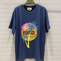 グッチ スーパーコピー パームツリー コットン ジャージー Tシャツ gui88097