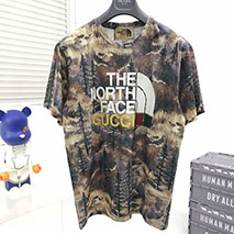 グッチ スーパーコピー x ノースフェイス コラボ 半袖Tシャツ guo87963