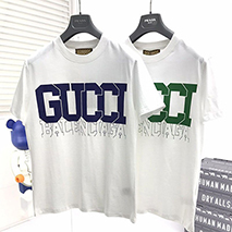 グッチ コピー パームツリー コットン ジャージー Tシャツ 2色 gut66878
