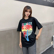 グッチ コピー ヤシ コットン Tシャツ guc81693