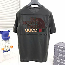 グッチ コピー x ノースフェイス コラボ 半袖Tシャツ guq84892