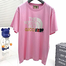 グッチ コピー x ノースフェイス コラボ 半袖Tシャツ gut04695
