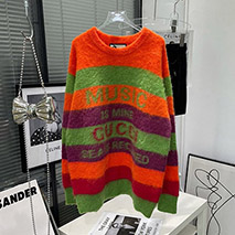 グッチ スーパーコピー セーター ウール トップス ロゴ プレタ gut79856