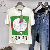 グッチ スーパーコピー xドラえもん コラボ オーバーサイズ Tシャツ guh12331