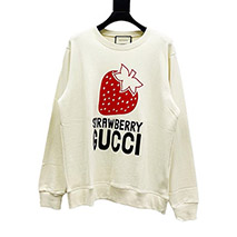 グッチ 偽物 21AW STRAWBERRY ロゴ キラキラ スウェット gui92069
