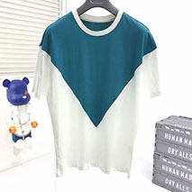 ボッテガ ヴェネタ 偽物 コントラスト ステッチ Tシャツ bok14470