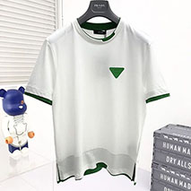ボッテガ ヴェネタ 偽物 コントラスト ステッチ Tシャツ bor90190